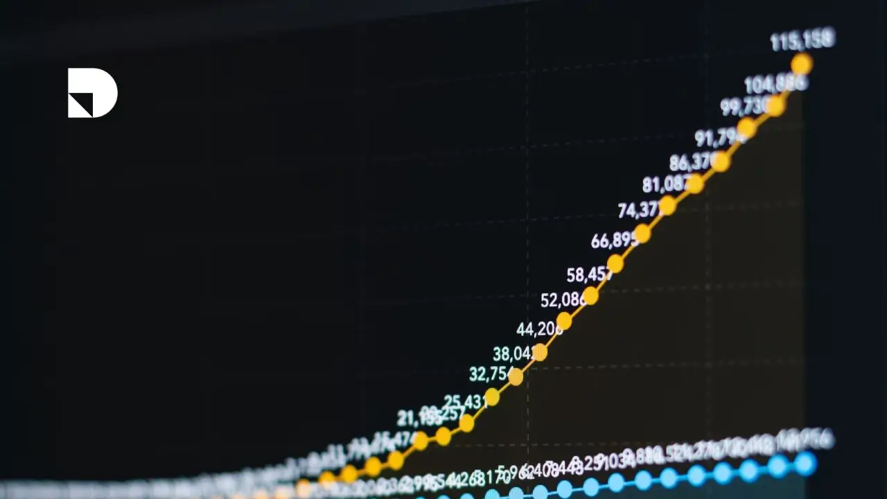 Grafica que muestra el aumento de visitas de una página web gracias al SEO que se implemento en un ecommerce