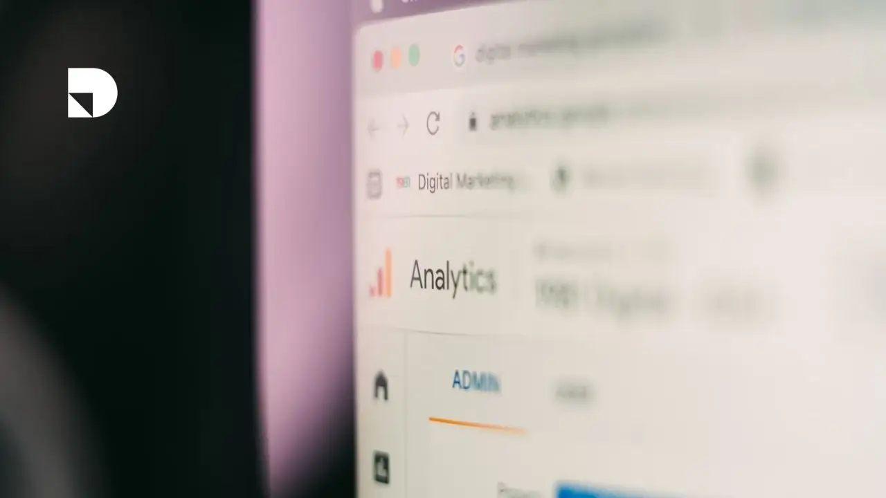 Página principal de Google Analytics