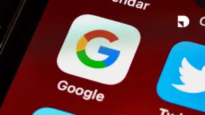 Icono de Google mostrado en el celular.