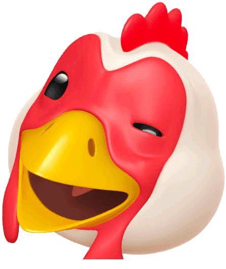 Pollo alborotado